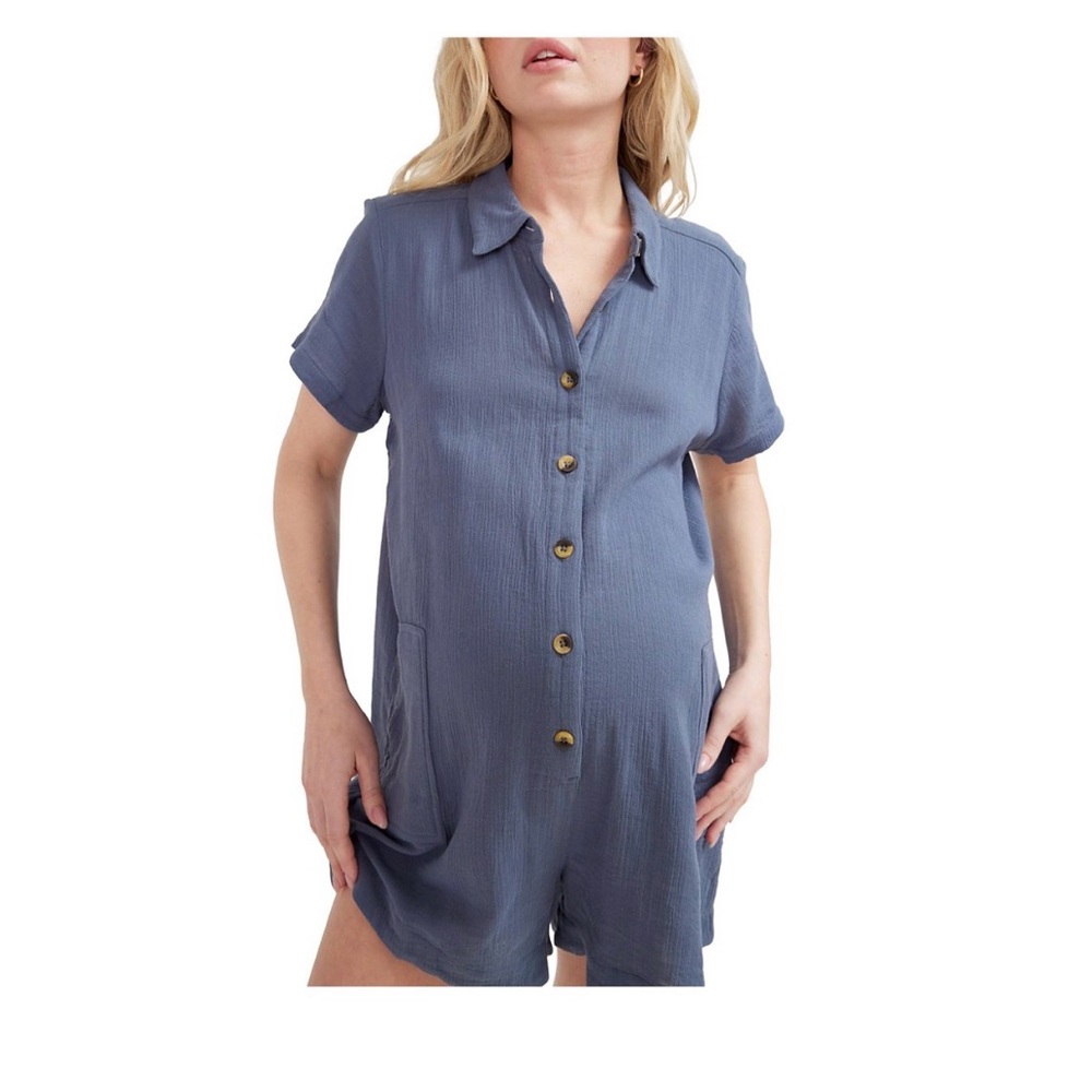 Hatch - the Lenora Maternity Romper size  2/medium